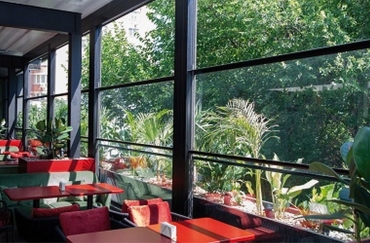 Panoramafenster - Turin - Isoglas - Ein Schiebeelemet mit Motor - 200 x 225 cm