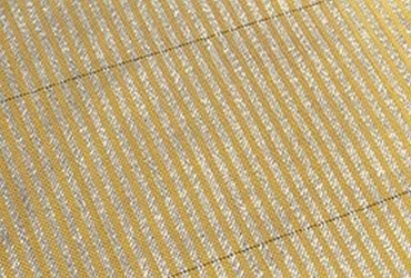 Sonnensegel Jana mit Silberstreifen - 600 x 200 cm